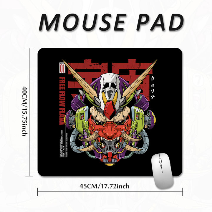 Gundam Desk Mat Gamer Japanese Mouse Pad Anime Mouse Mats 450X400MM Non