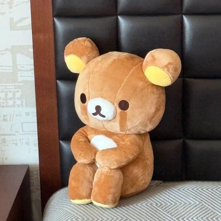 Rilakkuma Plush collection Teddy Bear Peluche Lovely Anime Bear Stuffed Doll Kawaii Room Decor Soft Birthday Xmas 
