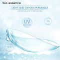 Bio-essence 1 Pair Contact Lenses with Diopters Lenses Correction With Degree Transparent Lenses With Prescription Yearly Lenses.