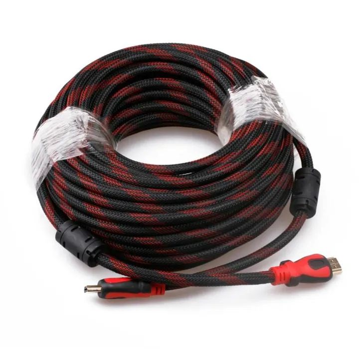 Hdmi Cable 15M - Black And Red - Hdmi Cable