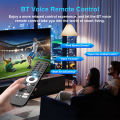 Velec Tv Box Android 14 4+32GB 8K Ultra HD Streaming Voice Remote Dual WiFi Media Player Supports Netflix & YouTube Home Theater.