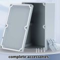 IP67 Waterproof Cast Aluminum Junction Box Electronics Housing Industry Alloy Case Outdoor Project Metal Box Explosion-Proof. 