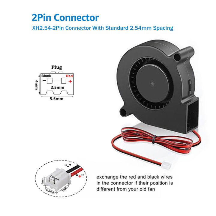 DC%205V%2012V%2024V%2050x50x15mm%20Brushless%20Centrifugal%20Cooler%202Pin%20Radial%20Fan%205015%20Turbo%20Blower%205cm%2050mm%20Radiator%20for%203D%20Printer%20Cooling%20-%20Image%204