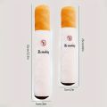 Cigarette Design Pet Plush Toy, "No Smoking" Pet Plush Cigarette ShapeToy, Cool Dogs Relaxing Toys For Dogs And Cats. 