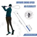 Portable Golf Swing Trainer Rope - Golf Swing Power & Gesture Correction Rope for Beginners - Perfect for Golf Swing Practice.