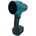 Makita 22000RPM Violent Blower Turbo Jet Fan 18V Electric Air Duster Wind Speed Turbo Rechargeable with Light Car Cleanin Tool. 