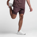 2025 New Breathable Double Layer Sport Shorts Gyms Fitness Bodybuilding Workout Quick Dry Beach 2 In 1 Shorts Male Running Short. 