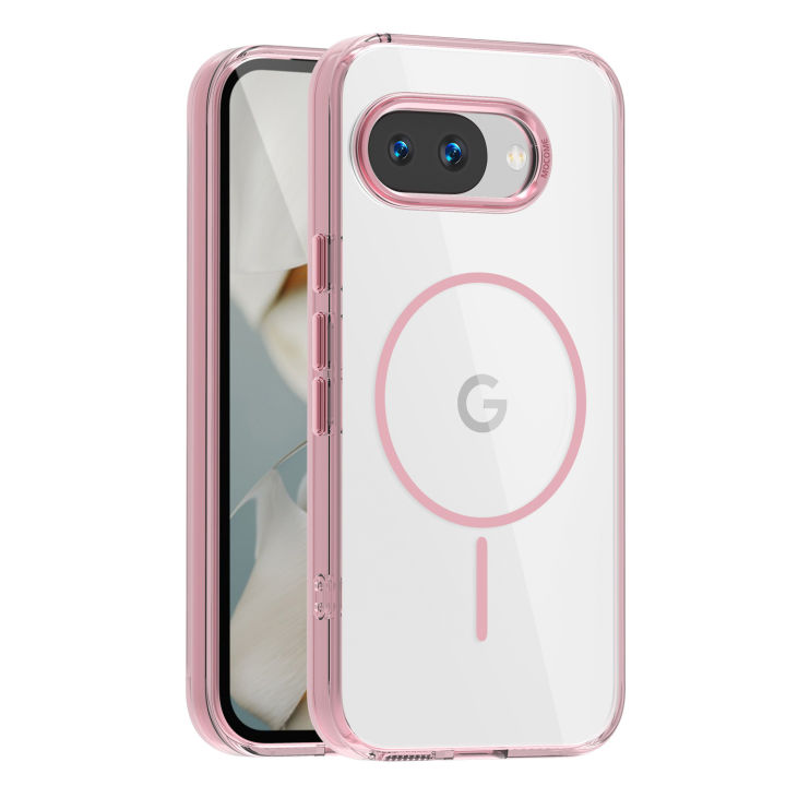 MagSafe%20Magnetic%20Colorful%20Transparent%20Clear%20Phone%20Case%20for%20Google%20Pixel%209a,%20Wireless%20Charging%20Anti%20Scratch%20Phone%20Case%20-%20Image%202