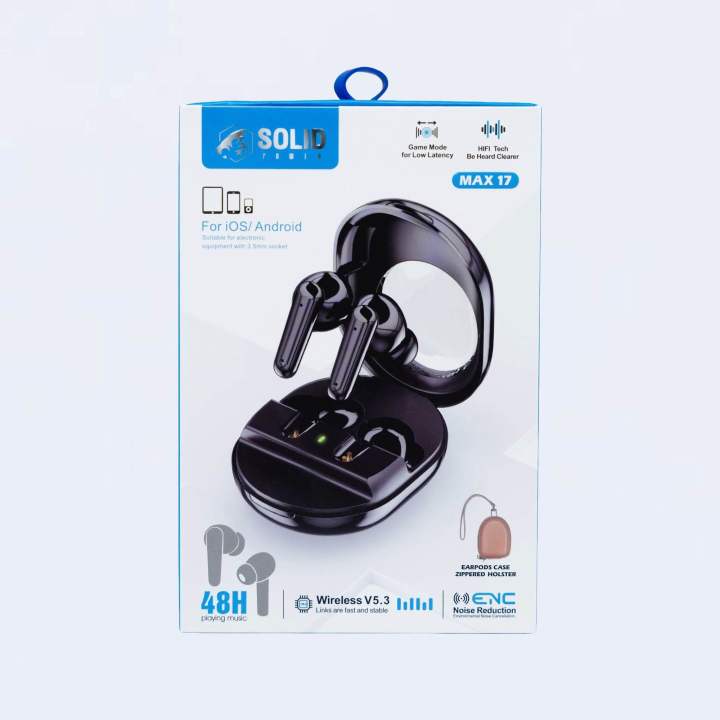 SOLID POWER Wireless Earpod (Max 17) | Daraz.com.np