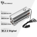 ICE Whale M.2-2 Digital Dual Heat Pipe Heatsink M.2 2280 NVMe SSD Cooler with Thermal Pad Computer Accessories. 