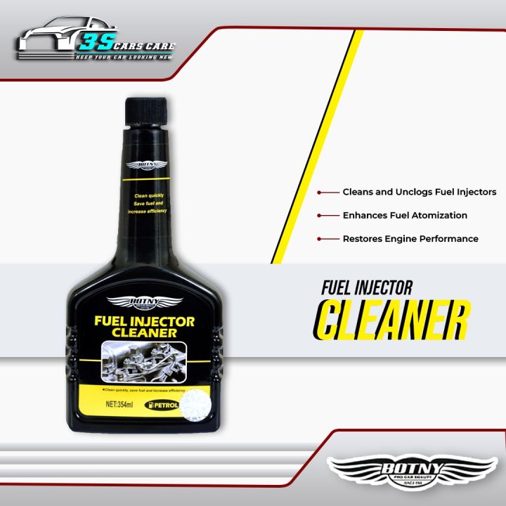 BOTNY Fuel Injector Cleaner 354ml | Petrol Additive for Engine Cleaning | Improves Fuel Efficiency & Reduces Emissions | Car & Bike Engine Treatment