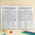 Read And Find Phonics Workbook Preschool and Kindergarten Learning English Teacher Teaching Aids Phonics Practice Montessori. 