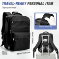 Men Vacuum Compression Backpack 15.6in Laptop Backpack Expand Hiking Vacuum Travel Backpack, Ryanair Backpack 40x30x20 Cabin Bag. 