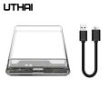 UTHAI G06 USB3.0HDD Enclosure 2.5inch Serial Port SATA SSD Hard Drive Case Support 6TB External HDD Case. 