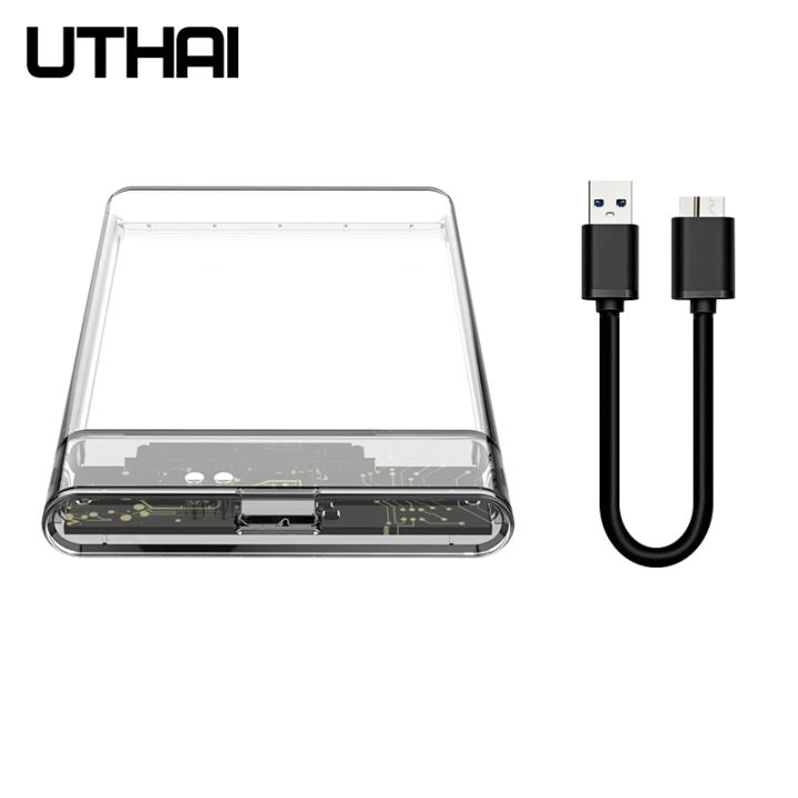 UTHAI G06 USB3.0HDD Enclosure 2.5inch Serial Port SATA SSD Hard Drive Case Support 6TB External HDD Case