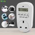 Timer Socket 24 Hour and 1 week Electrical Multi Digital Time Wall Outlet Switch Digital Countdown 3000W. 