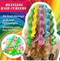 10 Pcs Hair Curlers Spiral Curls Heatless Hair Curlers No Heat Spiral Curlers Styling Kit with 2 Sets of Styling Hooks. 