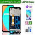 6.5" Display For OPPO Realme C15 LCD Touch Screen Digitizer Assembly Replacement  For Realme C15 LCD RMX2180 RMX2195 LCD Display. 