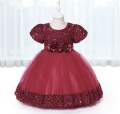 Girl baby party dress Princess gown. 