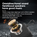 EBS-300 5W Mini Portable Bluetooth Speaker Fabric  Mesh TF Card Music Box IPX6 Waterproof For Phone  PC  Taplet  Palyer. 