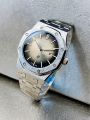 Audemars Piguet AP Model – Heavyweight Stainless Steel Watch with Date Function & Power Butterfly Lock. 