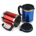 Stainless Steel Travel Mug With Lid (Vacuum Insulated Travel Mug) 400ml. 