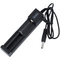 18650 Battery Charger 1-4 Slots Dual 18650 Charging 3.7V  Rechargeable Lithium Battery USB Charger For 16340 14500 18650 26650. 