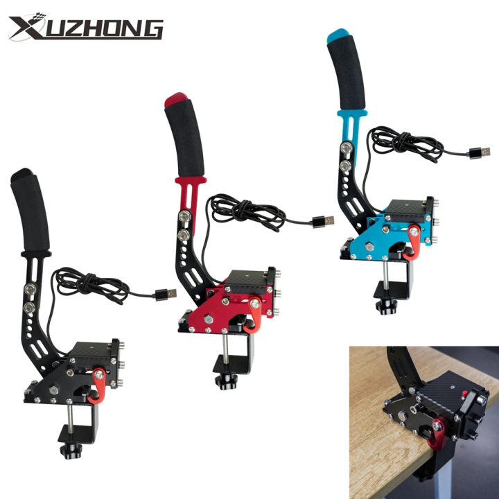 Universal Racing Game USB Handbrak &Fixed Bracket For G25/27/29 T300 T500 PC Racing Games Fanatecosw Dirt Rally