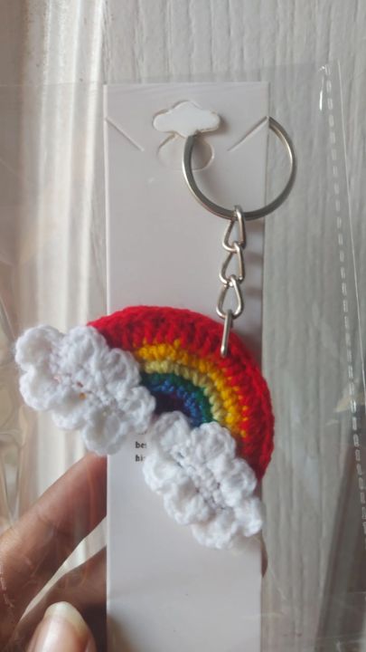 rainbow%20keychains%20for%20girls,colorful%20rainbow%20crochet%20keychain%20for%20kids%20bags.%20-%20Image%205