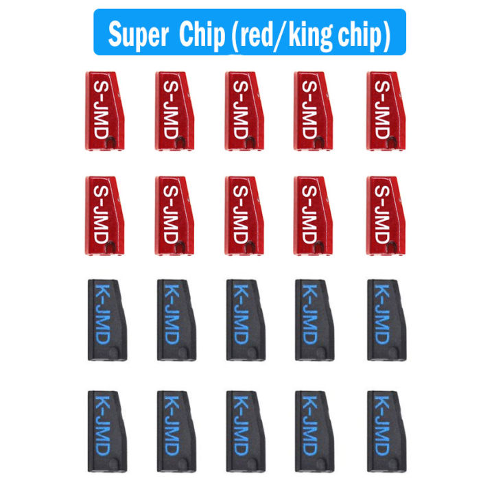 JMD Super Red Chip/King Blue Chip Original Handy Baby Multifunctional CBAY Car Key Chip Replace JMD 46/4C/4D/G/48 Chip