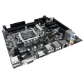 MOUGOL H61M Gaming Motherboard M.2 NVME PCIEx16 DVI Supports Dual-channel DDR3 RAM Intel Core 2/3 Gen CPU LGA1155 for Desktop PC. 