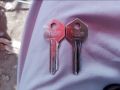 Original Door Lock Keys Pack of 2. 