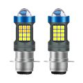 Universal 2000LM Dual Color Headlight Bulbs P15D H6 PX15D LED Motorcycle White Yellow Hi Lo Lamp Scooter Motobike Lens Head Lamp. 