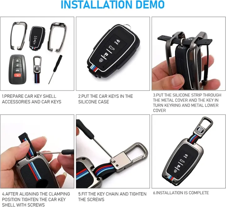 Metal%20With%20Silicone%20Toyota%20Corolla%20Cross%20Remote%20Key%20Cover%20-%20Image%206