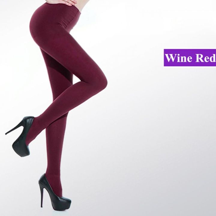 8%20Colors%20Women's%20Spring%20Autumn%20Footed%20Thick%20Opaque%20Stockings%20Pantyhose%20Tights%20-%20Image%207