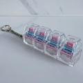NEW 1/2/3/4/9 Key Keyboard  Toys Crystal Keycap Keychain Stress Relief Fingertip Gadget Decompression Toys Clicker  Toy. 