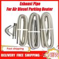 15cm-300cm Air Diesel Parking Heater Stainless Steel Exhaust Pipe Tube Gas Vent Hose Car Truck VAN.