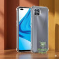 Oppo F17 Pro Back Cover Transparent Extra Bumper Anti Shock Soft Crystal Clear Case For Oppo F17 Pro. 