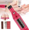 Nail Drill Polisher Kit Professional Electric Manicure Pedicure Grinding Burnishing Machine Nail Care Nail Art File Drill Polisher. 