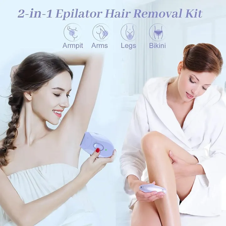 Kemei%204in1%20Women%20Epilator%20Electric%20Shaver%20Facial%20Body%20Hair%20Removal%20Lady%20Leg%20Bikini%20Trimmer%20Hair%20Remover%20Underarms%20Rechargeable%20-%20Image%203
