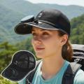 Breathable Sunhat with Solar Fan Outdoor Sun Protection Hat USB Rechargeable Fan Baseball Caps Summer Sunscreen Sunshade Hats.