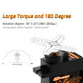 DSpower SG90 MG90S 9g 12g Mini Micro Servo Motor Metal Gear Servo for 450 Helicopter SCX24 RC Car WLtoys Axial TRX Airplane. 
