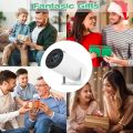 Game Projector M300 Max + 2 Wireless Controllers, Proyector Consola De Juegos, Portable Mini Projector with Wifi and Bluetooth, 4k HD Auto Keystone Mini Game Video Projector. 