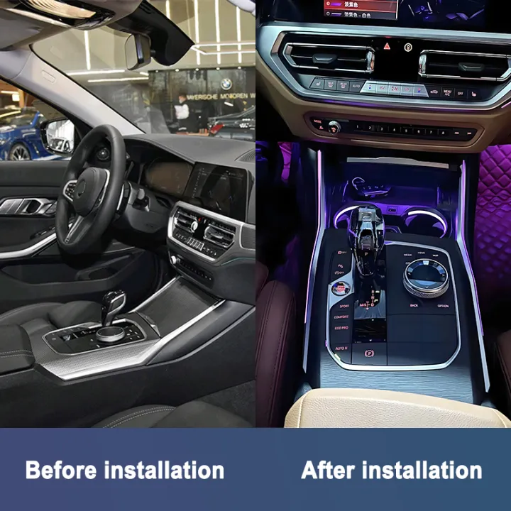 2025%20Newest%20Upgraded%20Center%20Console%20Saddle%20Light%20For%20BMW%20G20/G22/G80/G82%20M3/M4/i3/i4%203/4%20Series%2011%20Colours%20Ambient%20Light%20Strips%20-%20Image%202