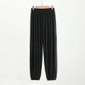Large Size Men Pajama Pants Modal Anti-Mosquito Trousers Youths Home Trousers Outside the Loose Leisure Sleeping Pants Soft.
