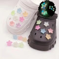 7/14pcs Glow-in-the-Dark Star Shoe Charms Easy Install Fun DIY Hole Shoes Buckles for Hole Shoes. 