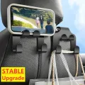 Auto Seat Headrest Hook Storage Hanger Car Vehicle Back Seat Organizer Stand Car Mobile Phone Holder Car Interior Accessories. 