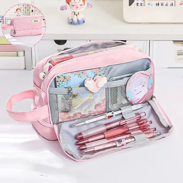 Pencil%20Bag%20for%20School%20Students%20with%20Large%20Capacity%20Multi-functional%20Pen%20Case%20Macaron%20Color%20Matching%20Cute%20Pencil%20Case%20-%20Image%205