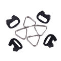 Panasonic Camera 4 Pcs Belt Hook Shoulder Strap Triangle Split Ring Replacement Buckle Accessories Olympus. 