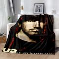 U2 Rock Bang Bono 3D Printing Blanket,Soft Throw Blanket for Home Bedroom Bed Sofa Picnic Travel Office Rest Cover Blanket Kids. 